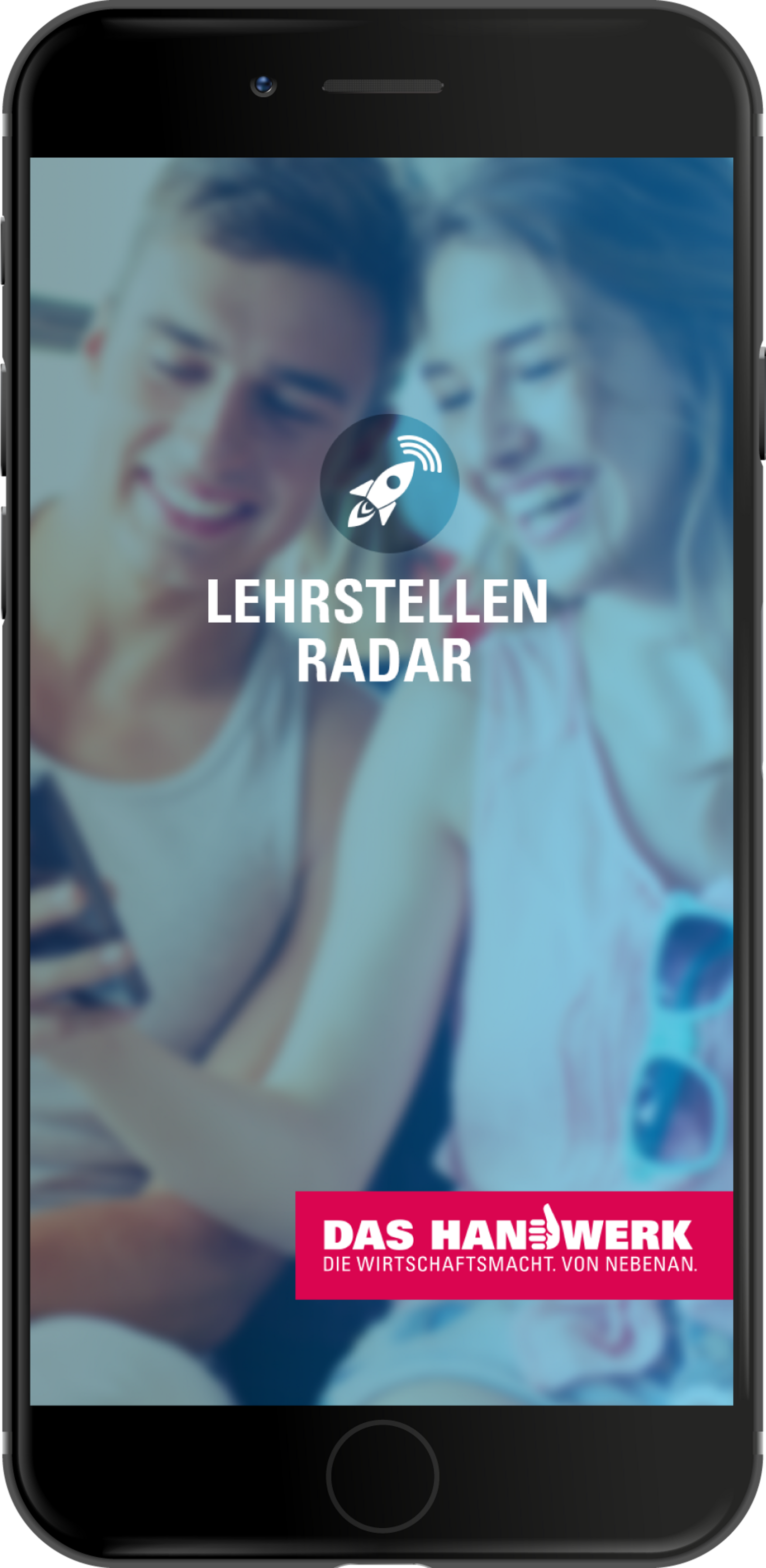 Lehrstellenradar 2017 - App Splashscreen